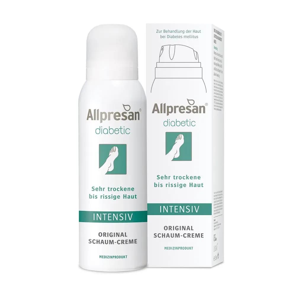 diabetic Schaumcreme INTENSIV bei Diabetes