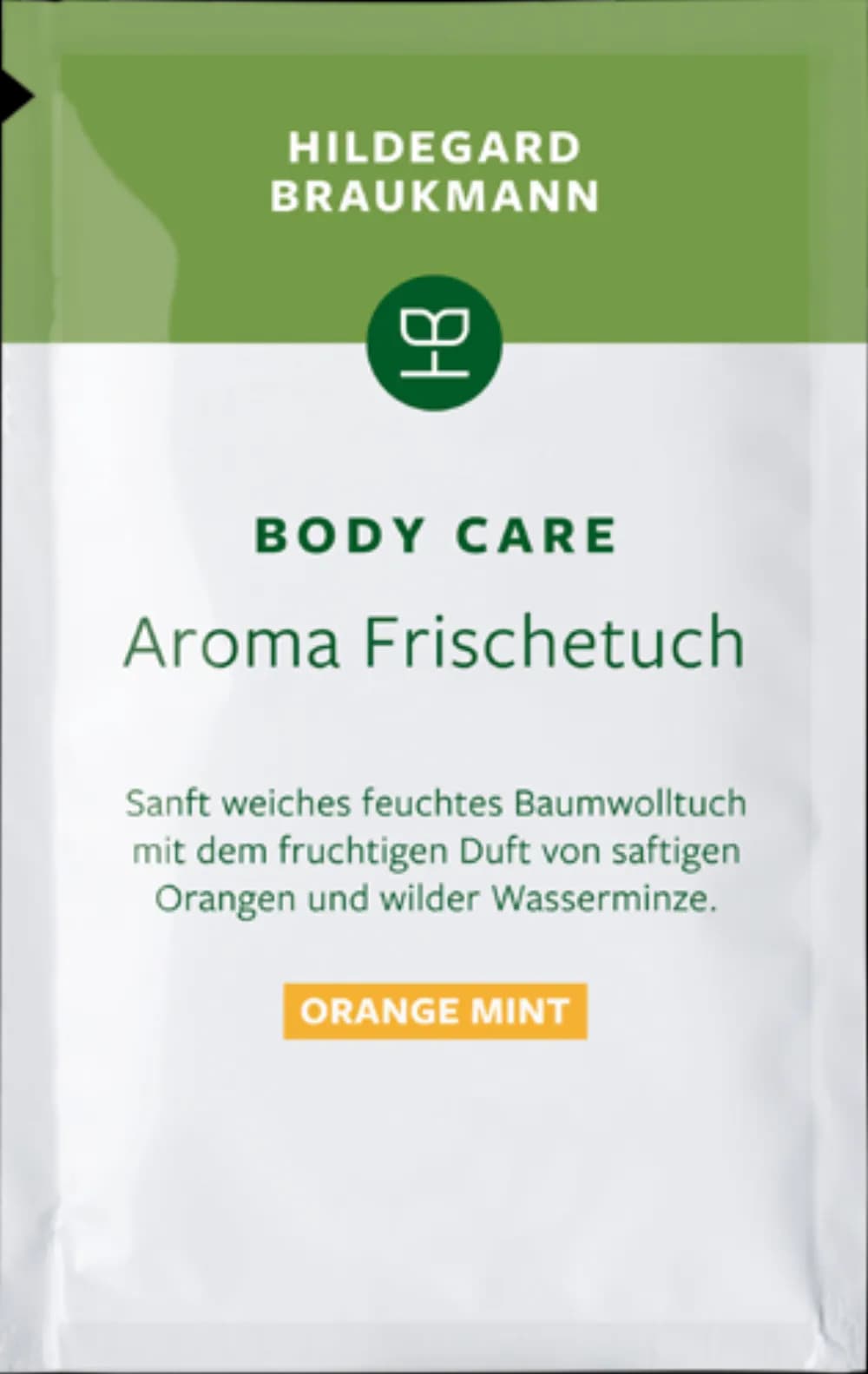 BODY CARE Aroma Frischetücher Orange Mint