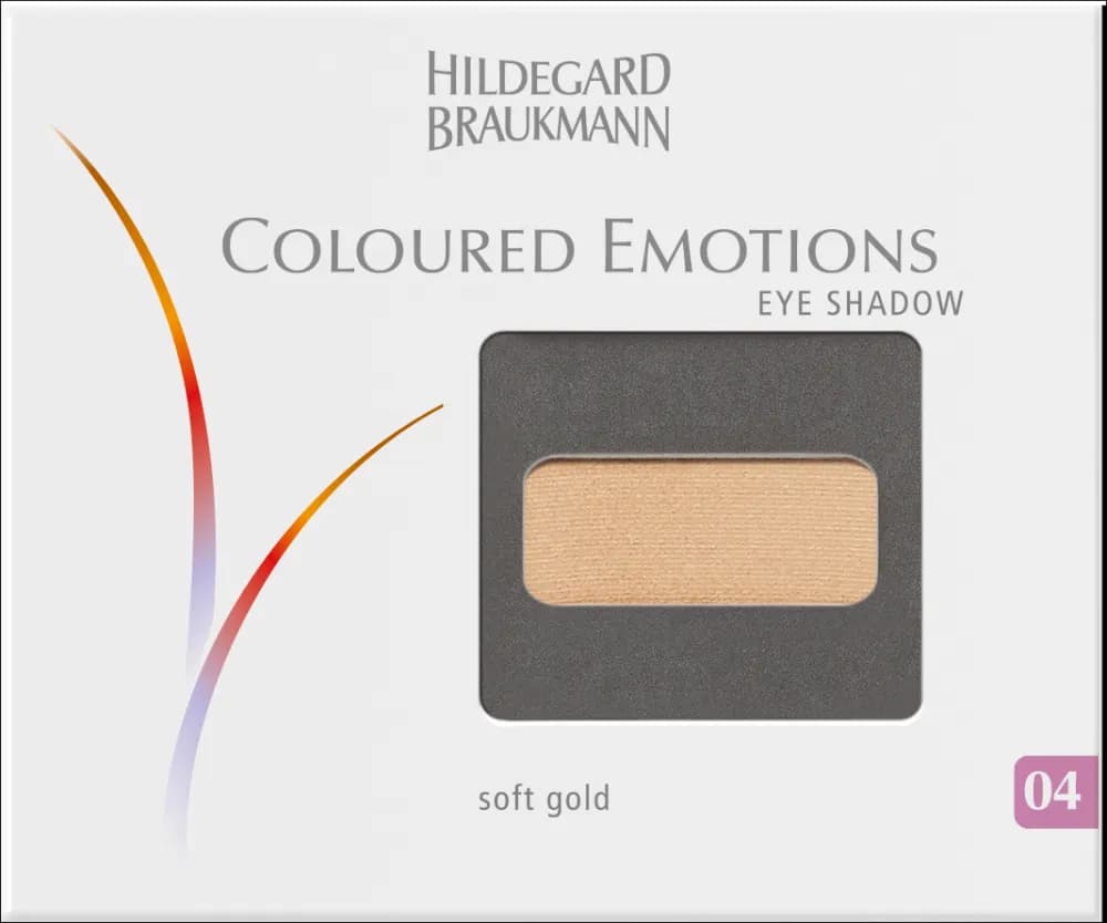 COLOURED EMOTIONS Eye Shadow soft gold 04