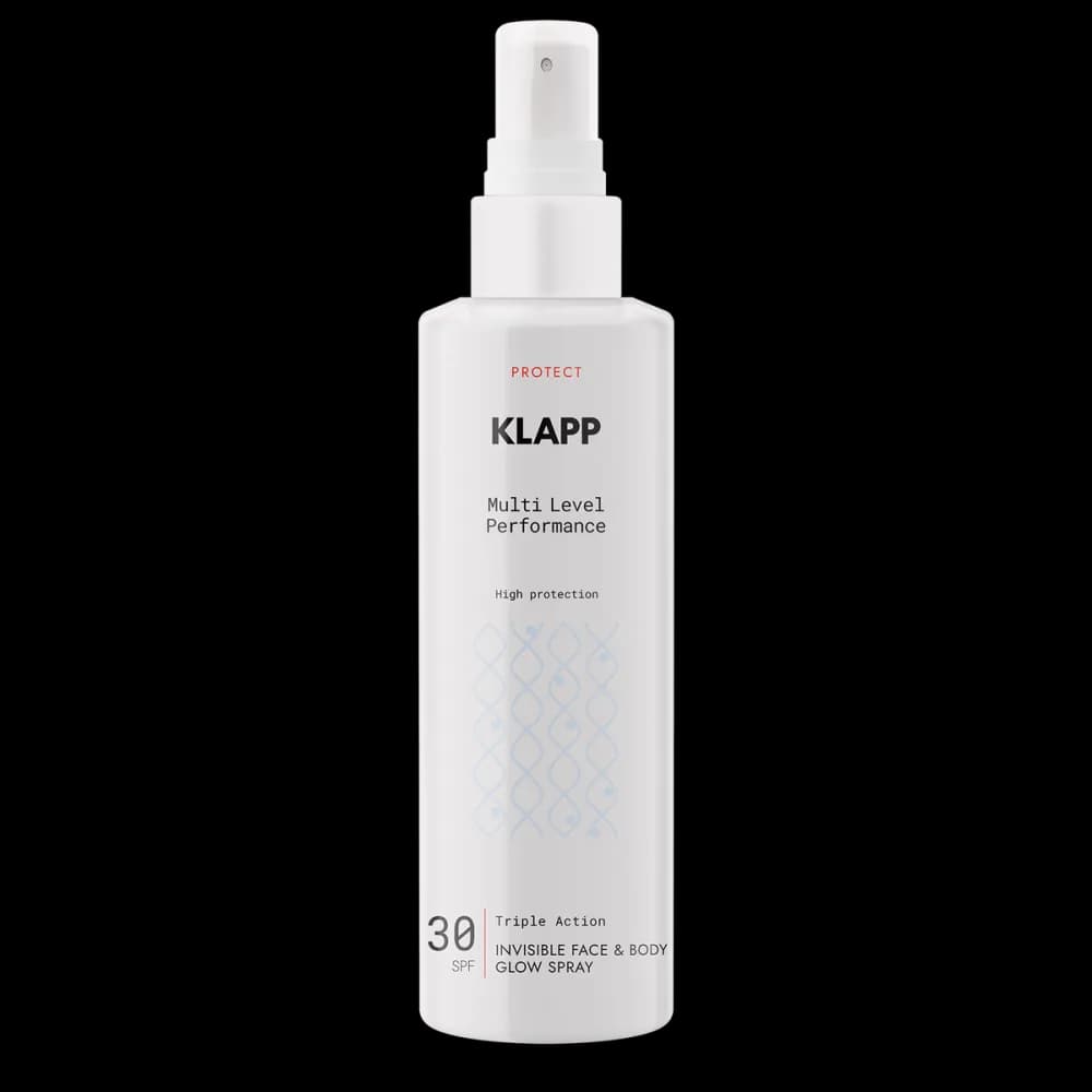 Multi Level Performance Sun Protection Invisible Face & Body Glow Spray SPF 30
