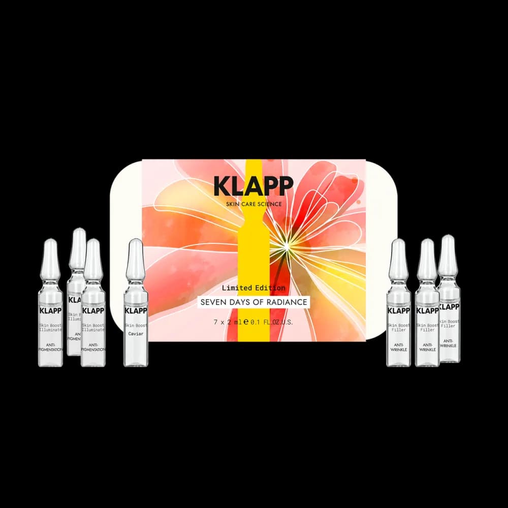 KLAPP Seven Days of Radiance - Limited Edition ampoule set