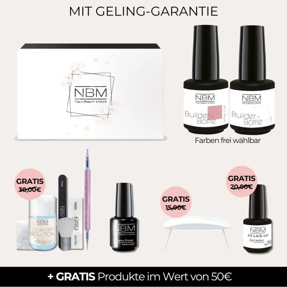 Builder Gel in Bottle Starterset