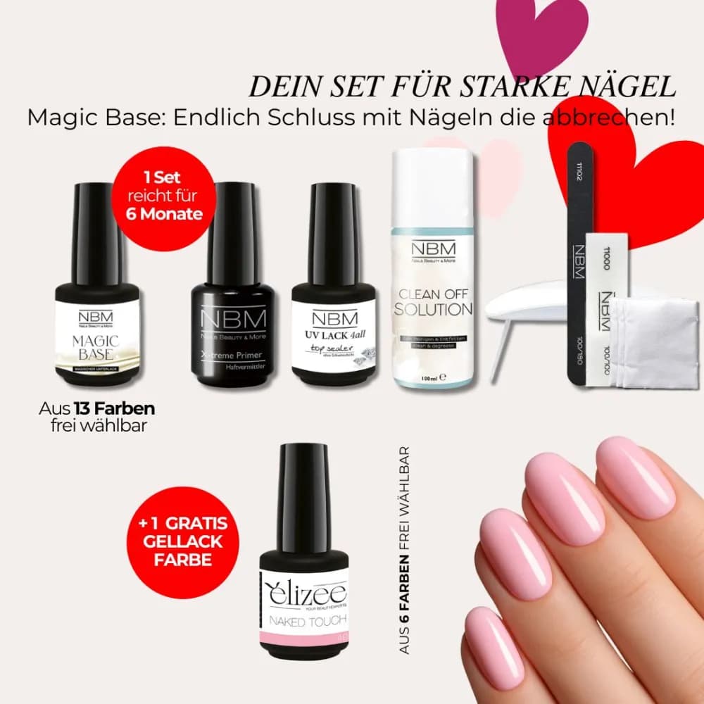 Magic Base Starter-Set + GRATIS GELLACK