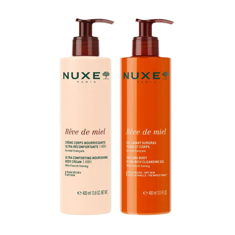 Duo Waschgel und Körpercreme, Rêve de Miel®.