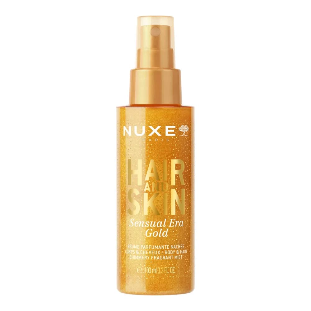 Schimmerndes Duftspray für Körper und Haare Sensual Era Gold